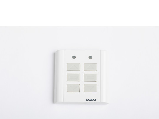 CONTROL REMOTO HOTELERO DE PARED 2 CANALES