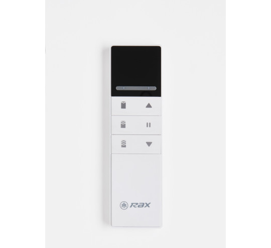 CONTROL REMOTO BLANCO CON PORTA CONTROL DE 2 CANALES