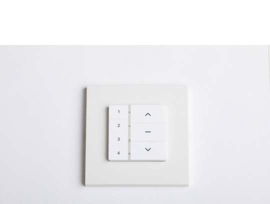 CONTROL DE PARED 4 CANALES BLANCO