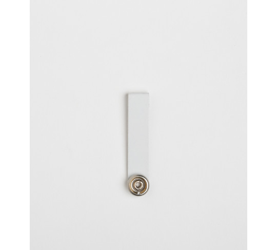 GANCHO FINAL DE METAL CON BROCHE MOTORIZADO PARA SISTEMA RIPPLEFOLD (ONDULADO)