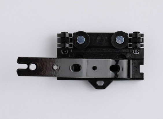 MAESTRO (CARRO) DERECHO NEGRO 8 LLANTAS PARA BASTON EXPUESTO Y ESCONDIDO