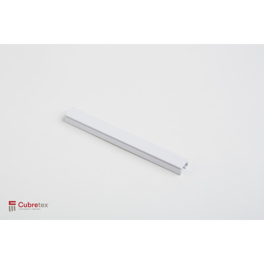 RIEL DE ALUMINIO BLANCO 18 PIES (5.48 MTS)