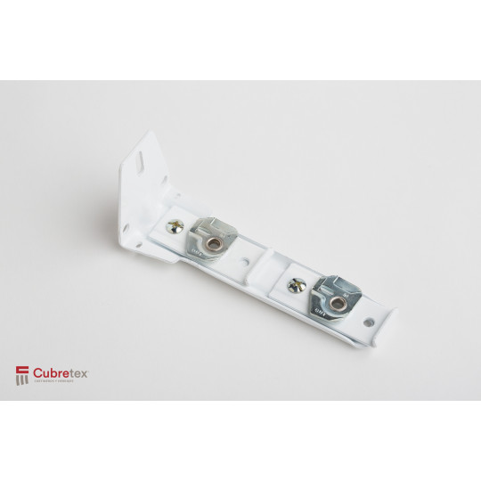 SOPORTE DOBLE (BRACKET) 6” (15.24CM) PARA RIEL RM