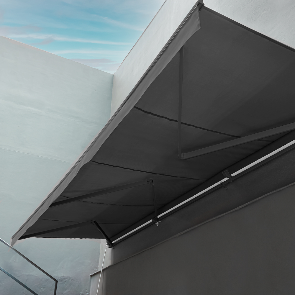 SUNSET RETRACT 595X300 GRIS TELA GRIS   