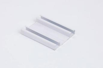 RIEL DE ALUMINIO BLANCO 2 VIAS (3cm SEP)