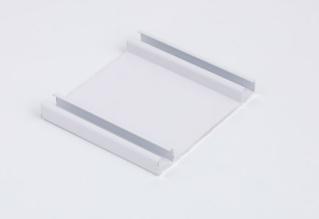 RIEL DE ALUMINIO BLANCO 2 VIAS (6cm SEP)