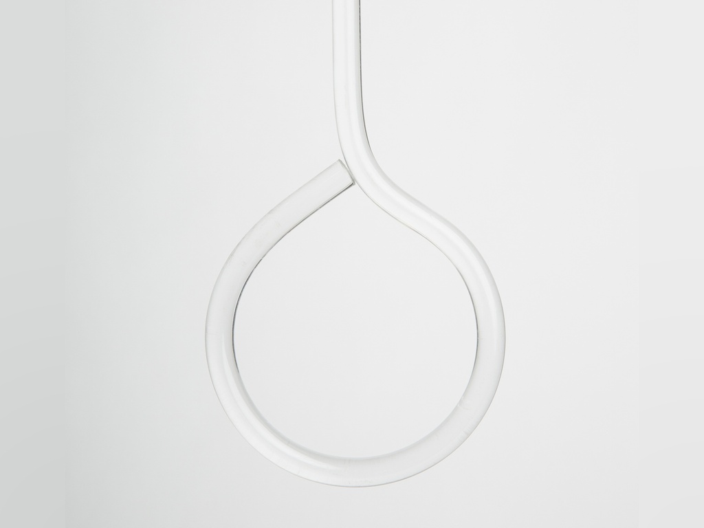 BASTON DE ACRILICO DE 1/2” (12.7MM) CON GANCHO (DISCAPACITADO)