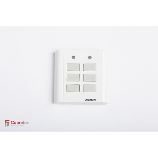 [CRH-017] CONTROL REMOTO HOTELERO DE PARED 2 CANALES