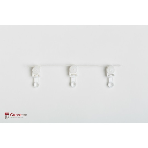 [CRLM-600] CORREDERA RIPPLEFOLD (SISTEMA ONDULADO) MOTORIZADO; PARA RIEL RAM