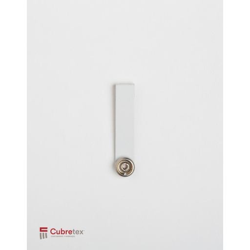 [GFMM-009] GANCHO FINAL DE METAL CON BROCHE MOTORIZADO PARA SISTEMA RIPPLEFOLD (ONDULADO)