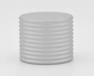 TAPON FINAL DE ALUMINIO; CILINDRO PARA RIEL DECORATIVO