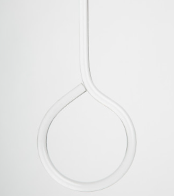 BASTON DE ACRILICO DE 1/2” (12.7MM) CON ADAPTADOR (DISCAPACITADO)
