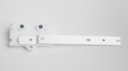 [MEXTRA80IZQ] MAESTRO (CARRO) IZQUIERDO 8 LLANTAS BRAZO  EXTRA LARGO (15CM) PARA BASTON EXPUESTO Y ESCONDIDO
