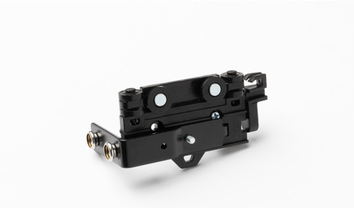 [MRBCN-60-DER] MAESTRO (CARRO) DERECHO 6 LLANTAS NEGRO RIPPLEFOLD BRAZO CURVO