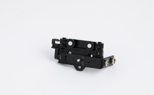 [MRBCN-60-IZQ] MAESTRO (CARRO) IZQUIERDO 6 LLANTAS NEGRO RIPPLEFOLD BRAZO CURVO