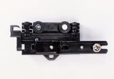 [MRBN-60-IZQ] MAESTRO (CARRO) IZQUIERDO NEGRO 6 LLANTAS;RIPPLEFOLD C/BROCHE