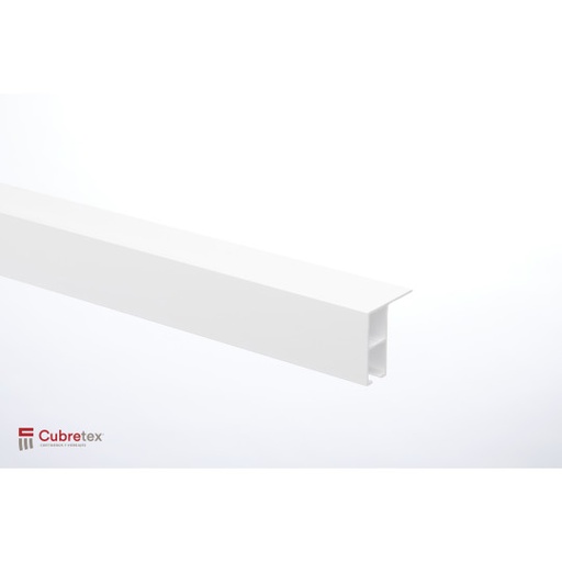 RIEL DE ALUMINIO BLANCO; MUROTRACK 18 PIES