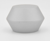 TAPÓN FINAL DE ALUMINIO; GEOMÉTRICO; PARA RIEL DECORATIVO