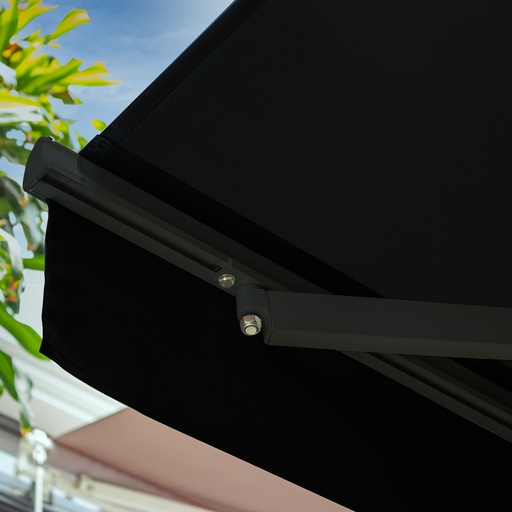 [GSR-395-DG] SUNSET RETRACT 395X300 NEGRO TELA DARKGR