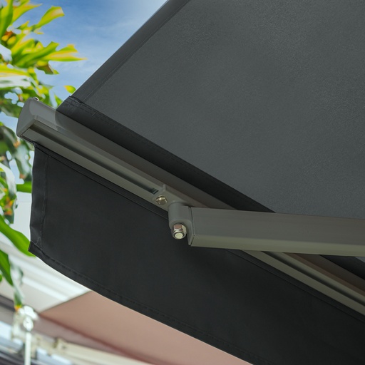 [GSR-395-GR] SUNSET RETRACT 395X300 GRIS TELA GRIS   